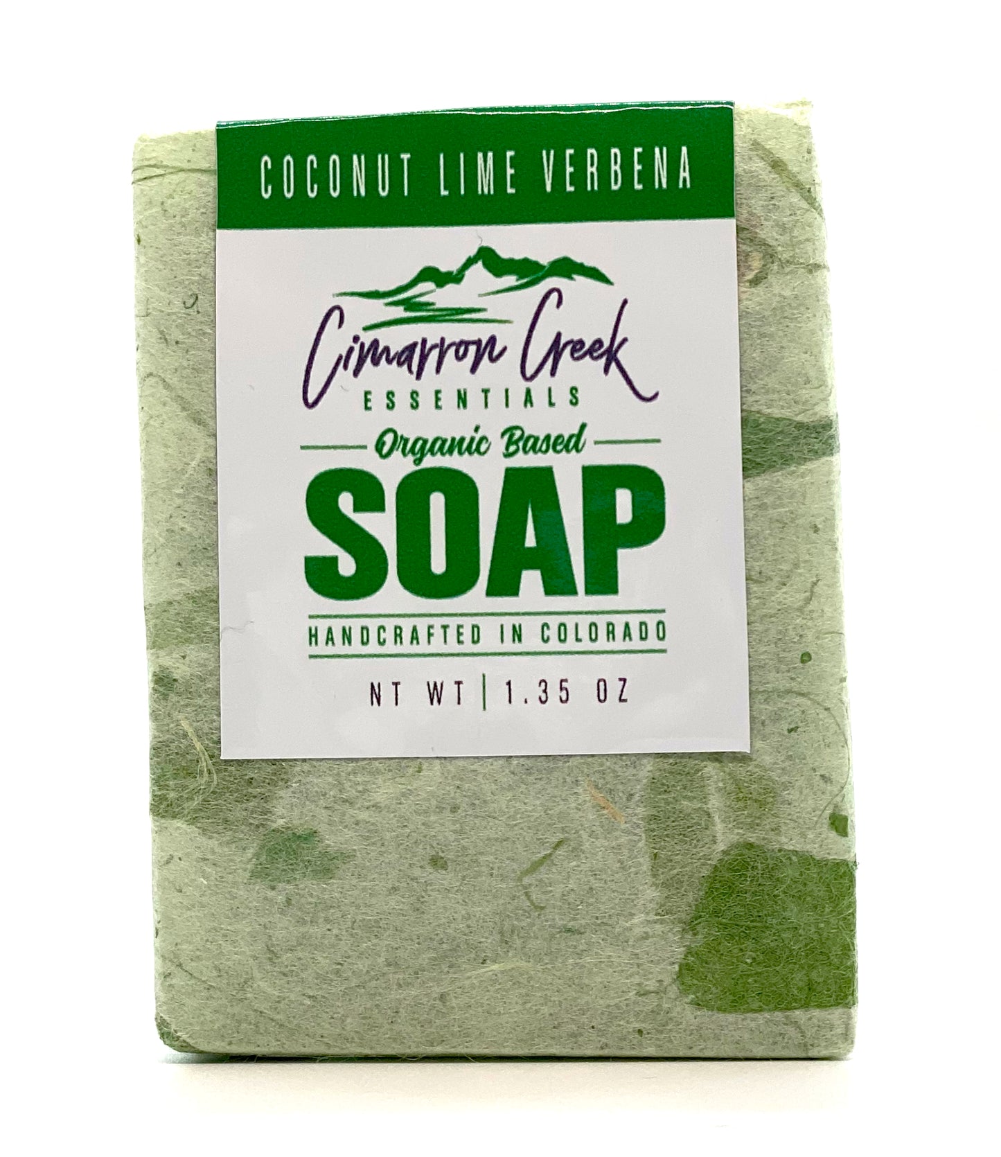 Coconut Lime Verbena Organic Bar Soap 5.4oz