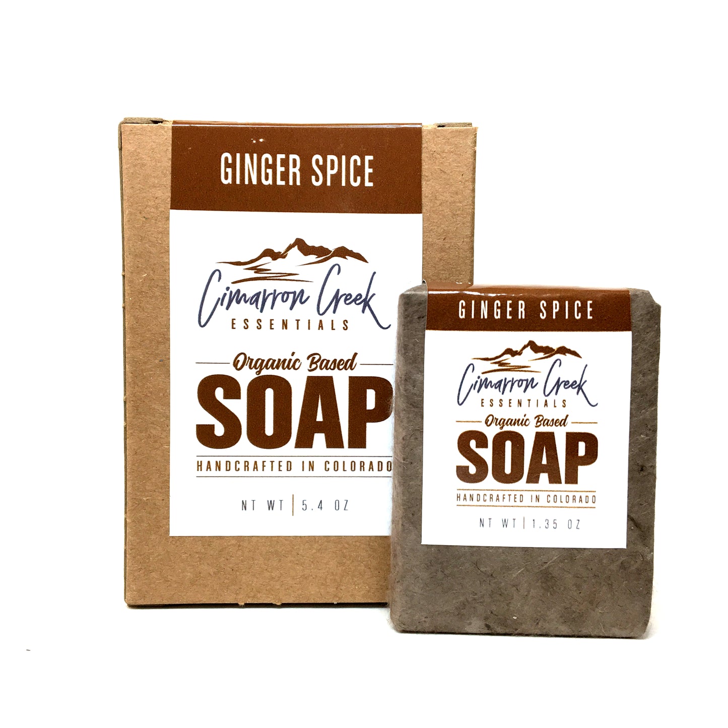 Ginger Spice Organic Bar Soap 5.4oz