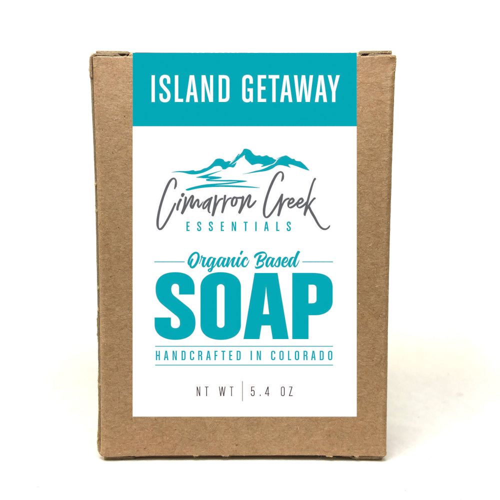 Island Getaway Organic Bar Soap 5.4oz