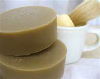 Unscented Organic Shaving Bar Soap 3.2oz