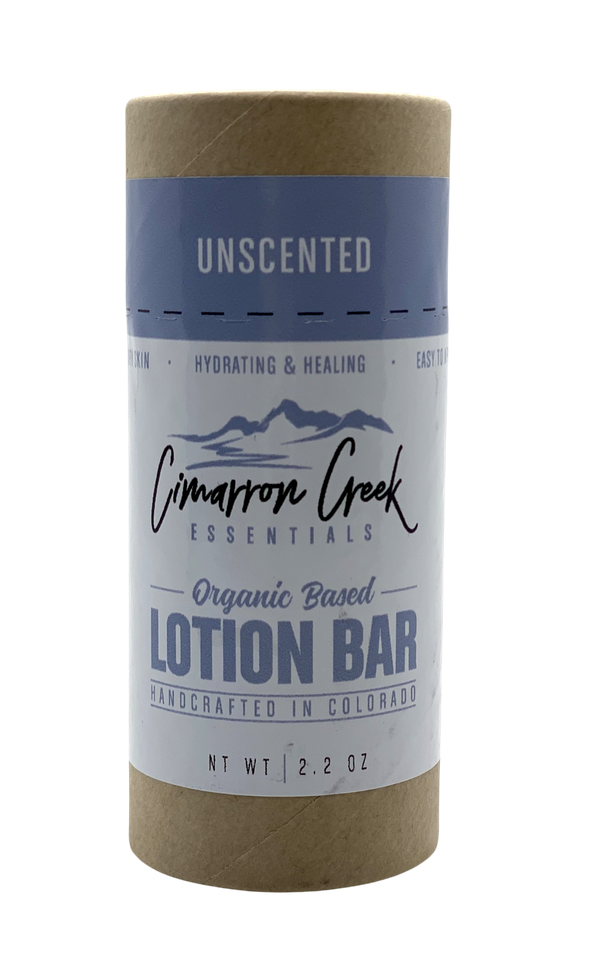 Unscented Organic Lotion Bar 2oz