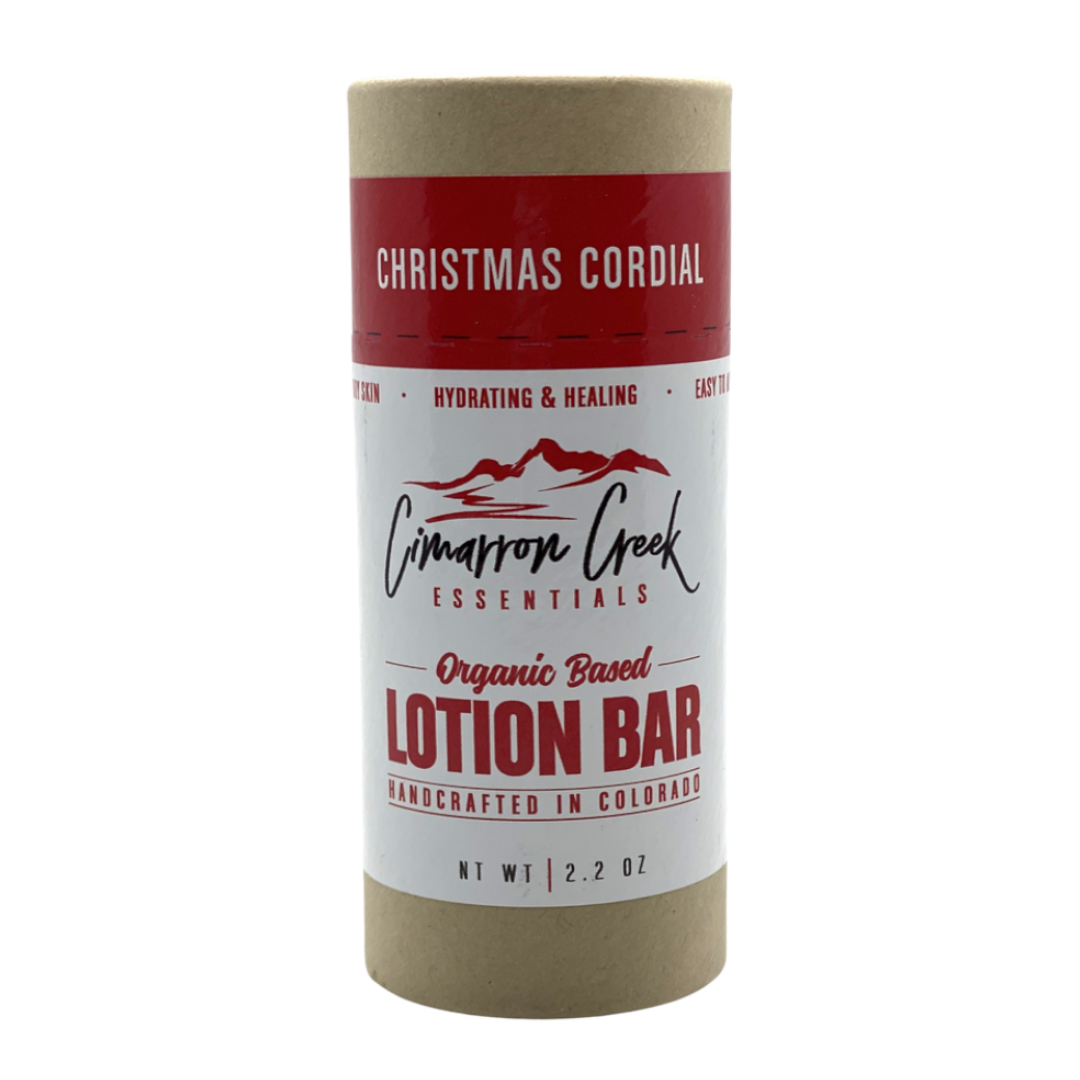 Christmas Cordial Organic Lotion Bar 2oz