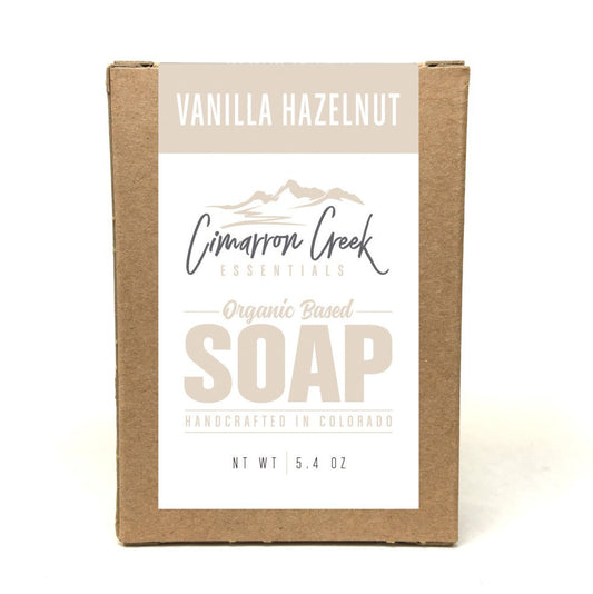 Vanilla Hazelnut Organic Bar Soap 5.4oz