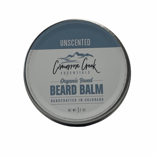 Unscented Organic Beard Balm 2oz