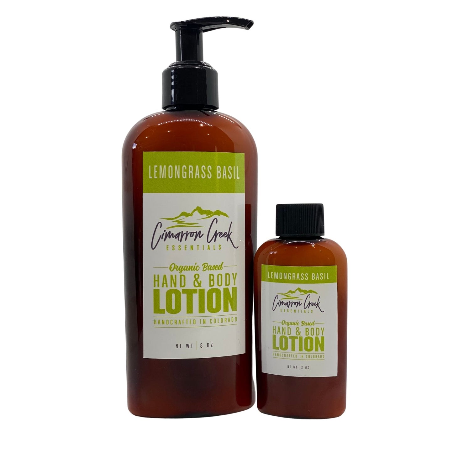 Lemongrass Basil Organic Hand & Body Lotion