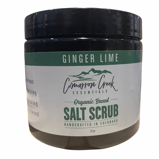 Ginger Lime Organic Salt Scrub