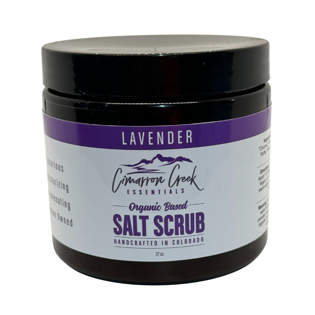 Lavender Organic Salt Scrub
