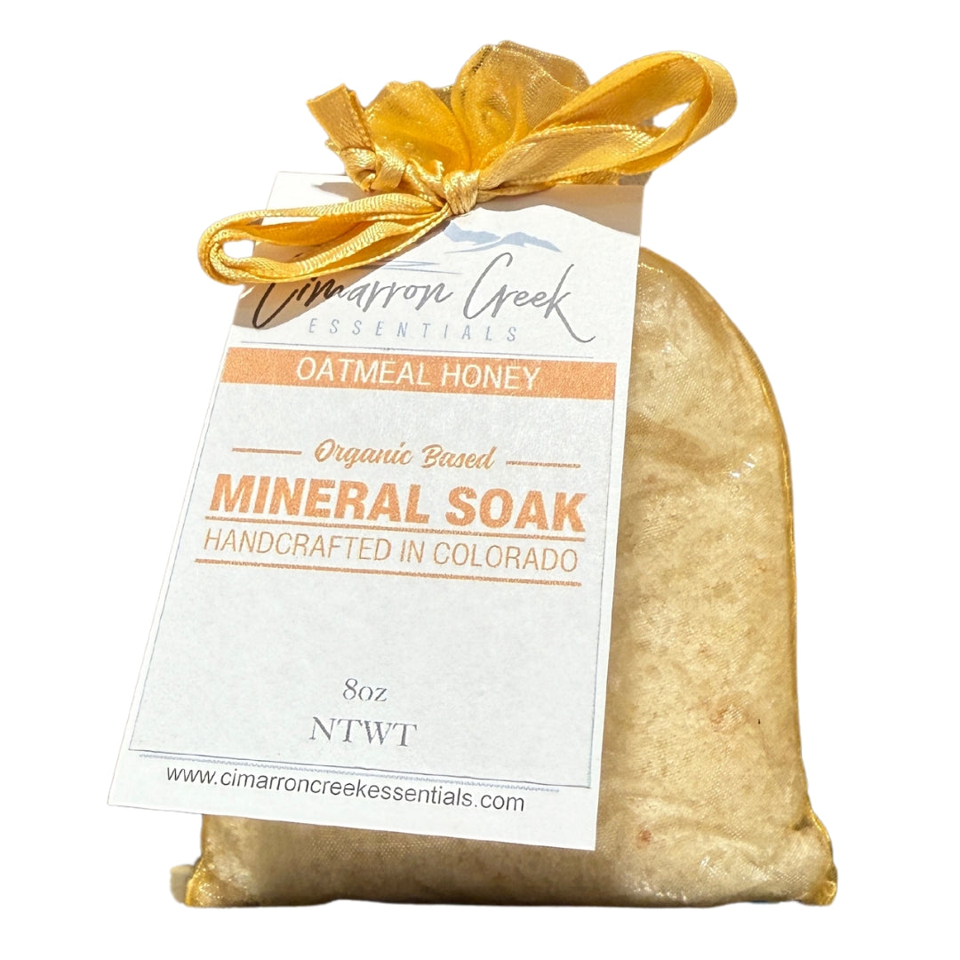 Oatmeal Honey Mineral Bath Salt Soak