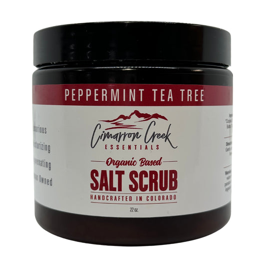 Peppermint Organic Salt Scrub