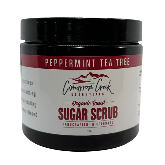 Peppermint Tea Tree Organic Sugar Scrub