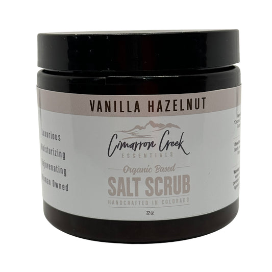Vanilla Hazelnut Organic Salt Scrub