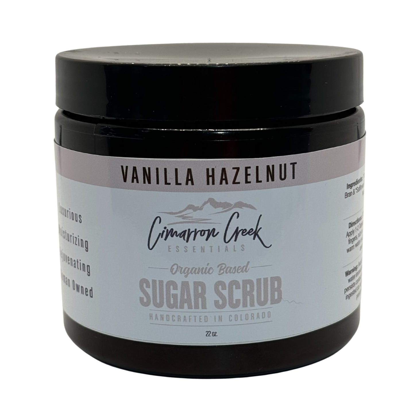 Vanilla Hazelnut Organic Sugar Scrub