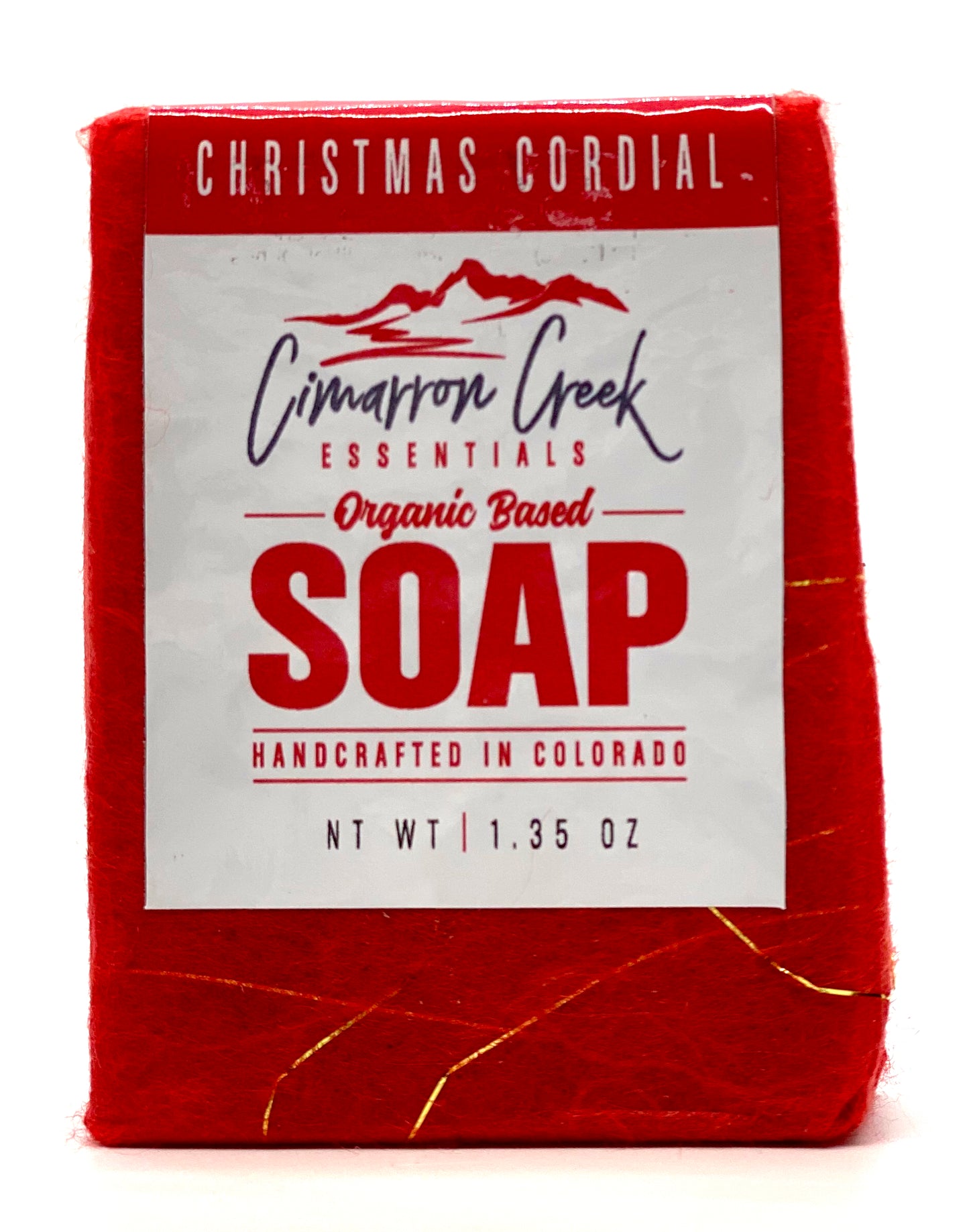 Christmas Cordial Organic Bar Soap 5.4oz