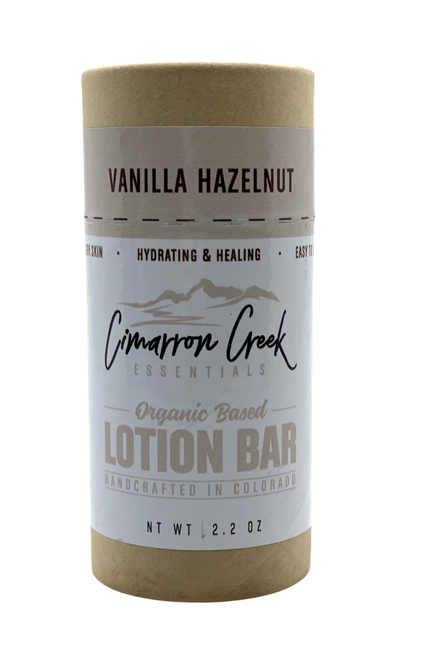 Vanilla Hazelnut Organic Lotion Bar 2oz