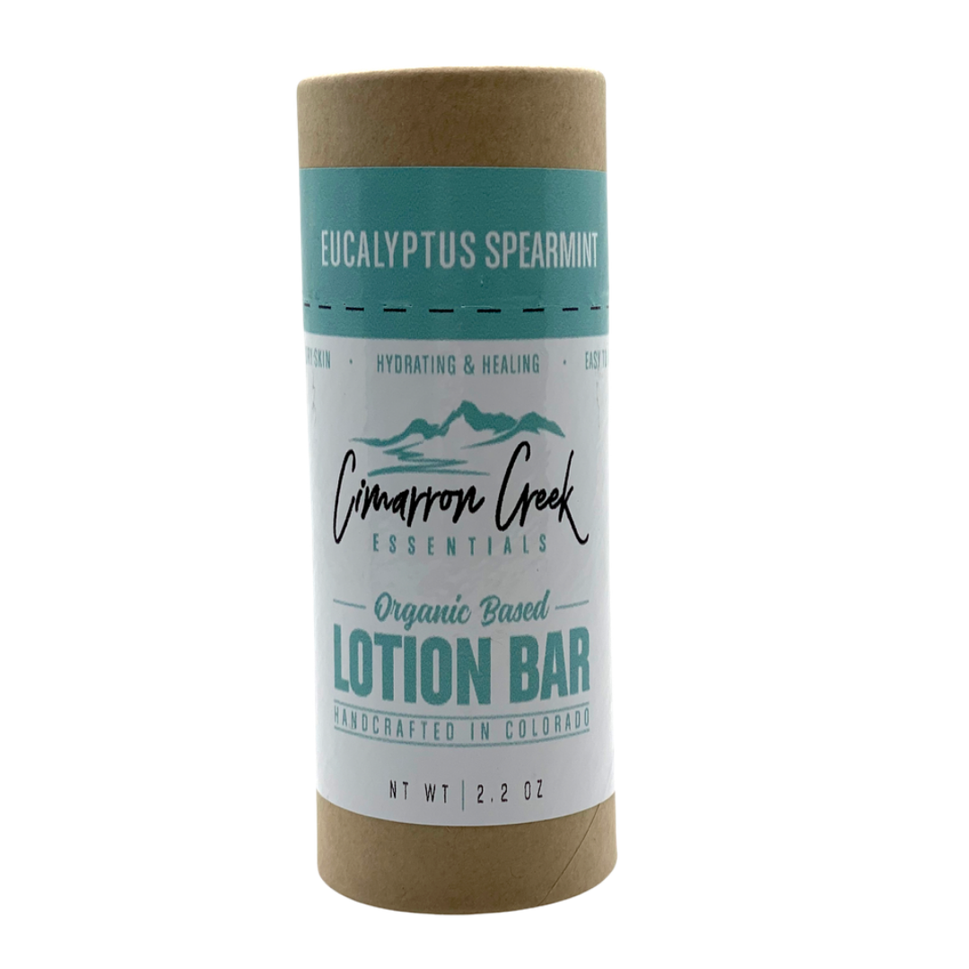 Eucalyptus Spearmint Organic Lotion Bar 2oz