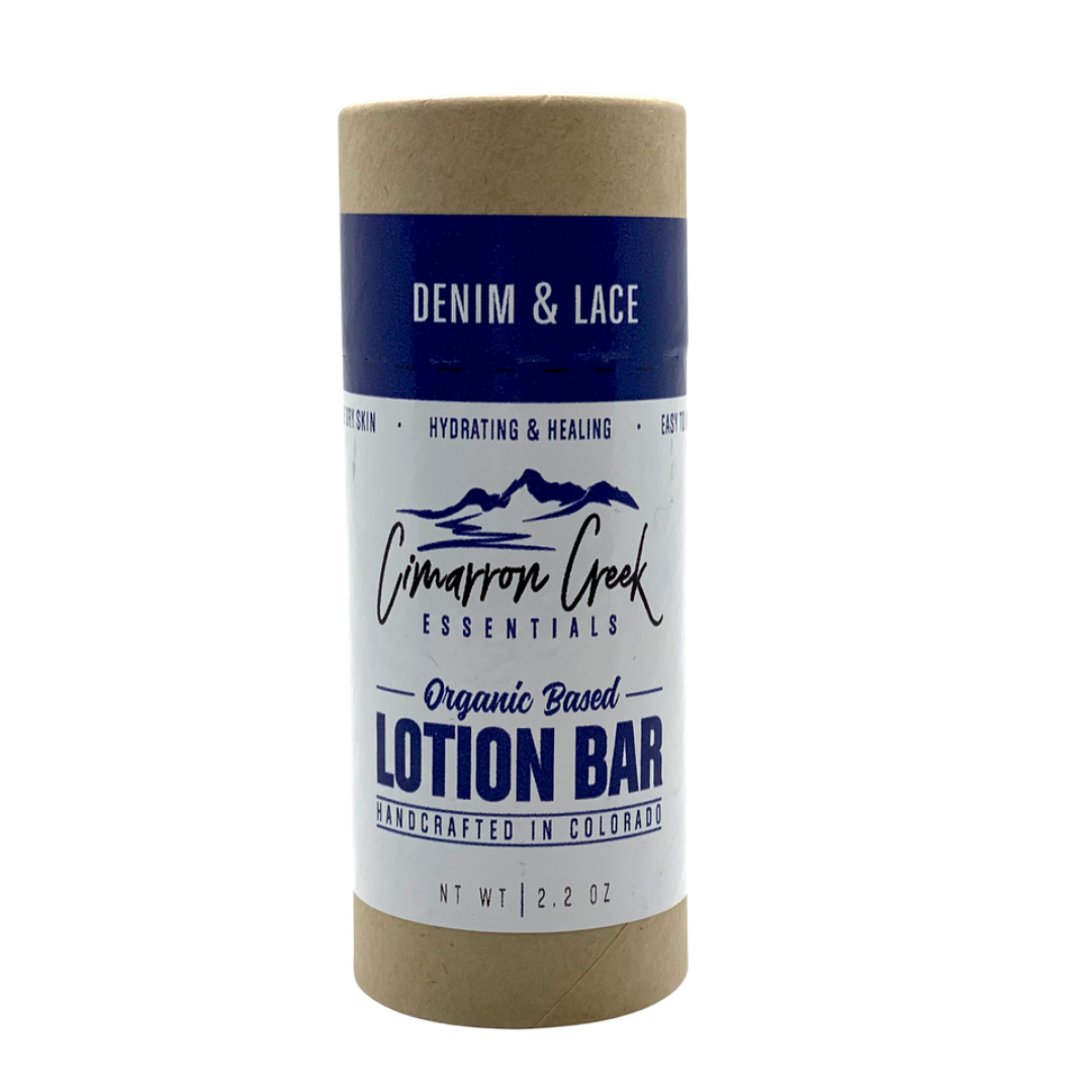 Denim and Lace Organic Lotion Bar 2oz