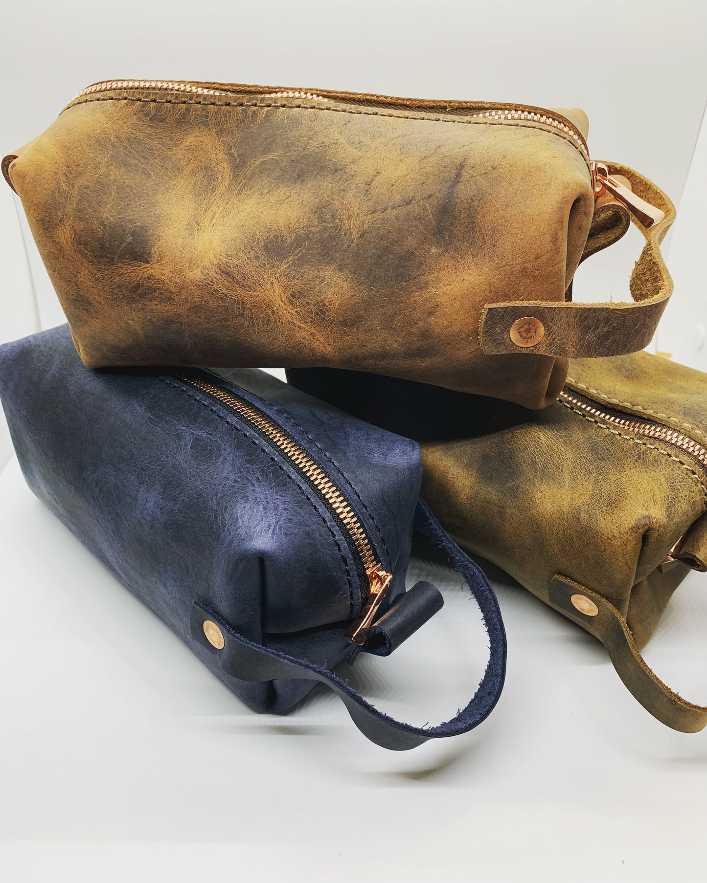 Leather Dopp Kit