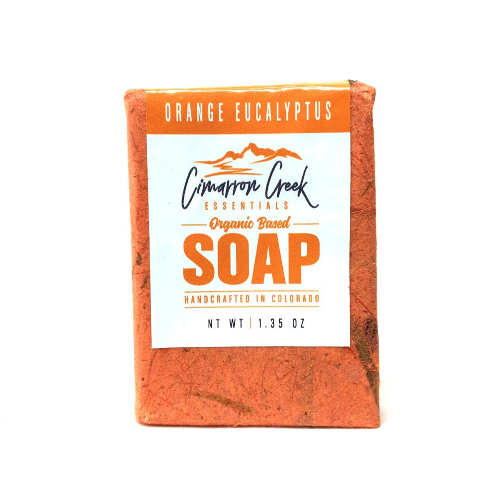 Orange Eucalyptus Organic Bar Soap 5.4oz