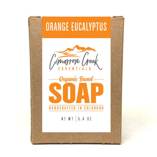 Orange Eucalyptus Organic Bar Soap 5.4oz