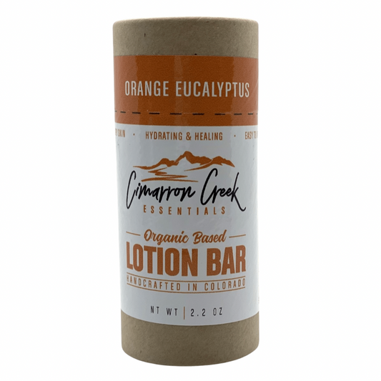 Orange Eucalyptus Organic Lotion Bar 2oz