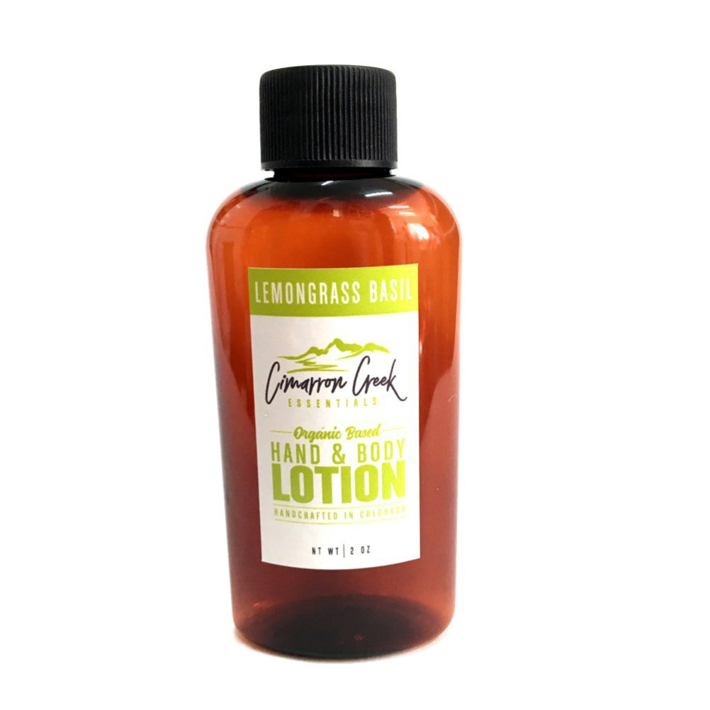 Lemongrass Basil Organic Hand & Body Lotion