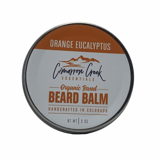 Orange Eucalyptus Organic Beard Balm 2oz