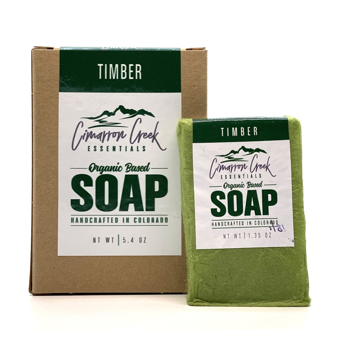 Timber Organic Bar Soap 5.4oz